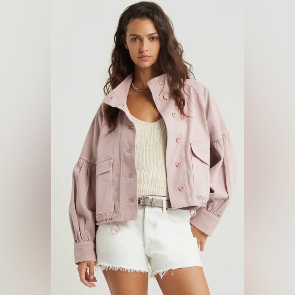 Treasure & Bond Blouson Twill Utility Jacket – Size S (Worn Once)